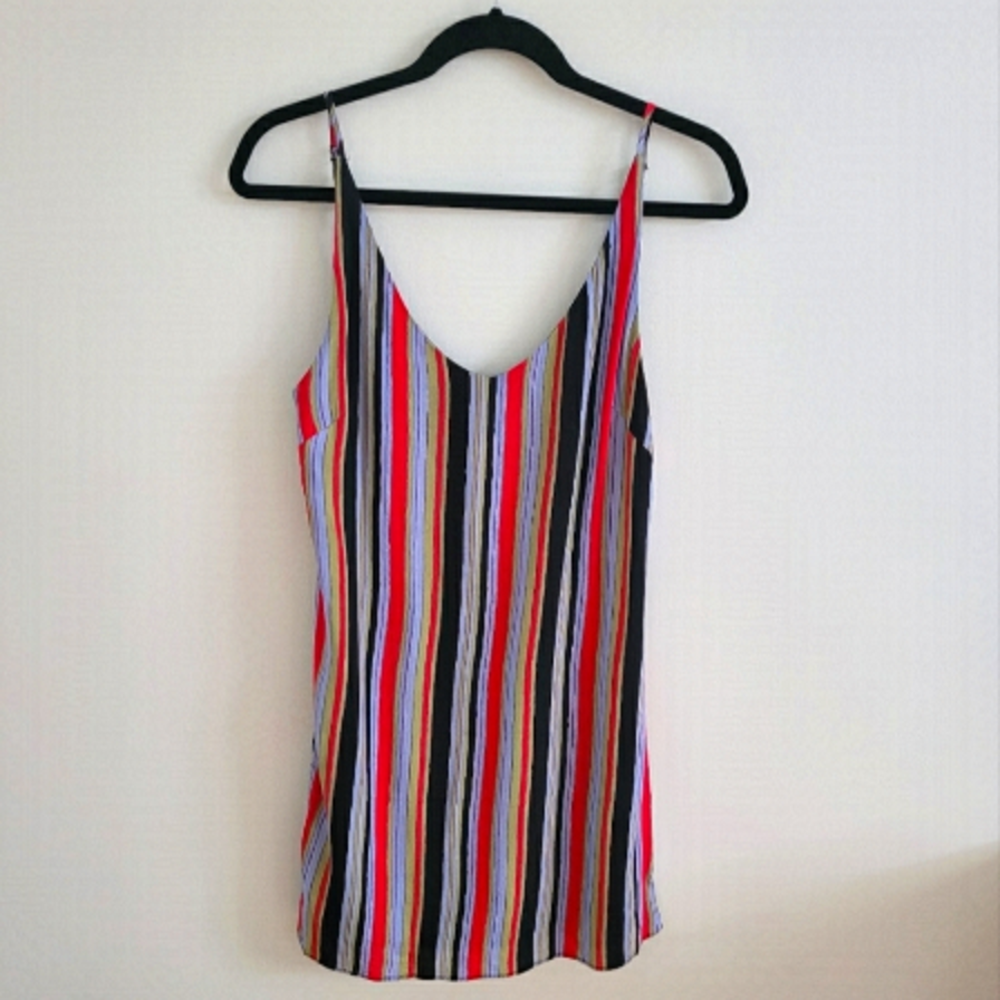 3/$30 Urban Outfitters Multi Striped Spaghetti Strap Dress size S